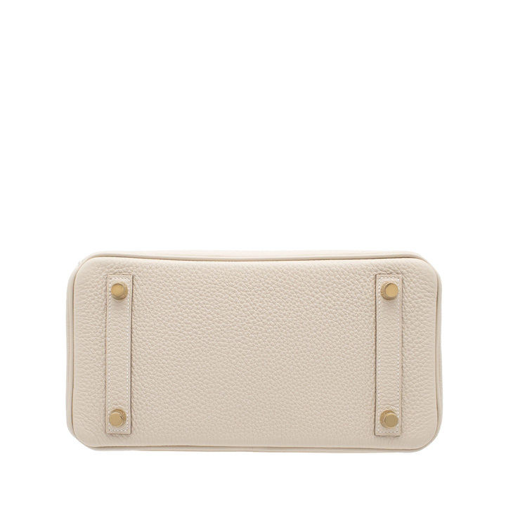 HERMES エルメス バーキン25 クレ トゴ ゴールド金具 G刻印 - GINZA CELIA