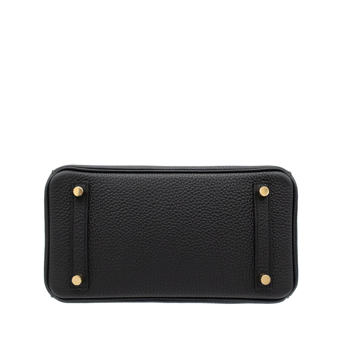 HERMES エルメス バーキン25 ブラック トゴ ゴールド金具 K刻印 - GINZA CELIA