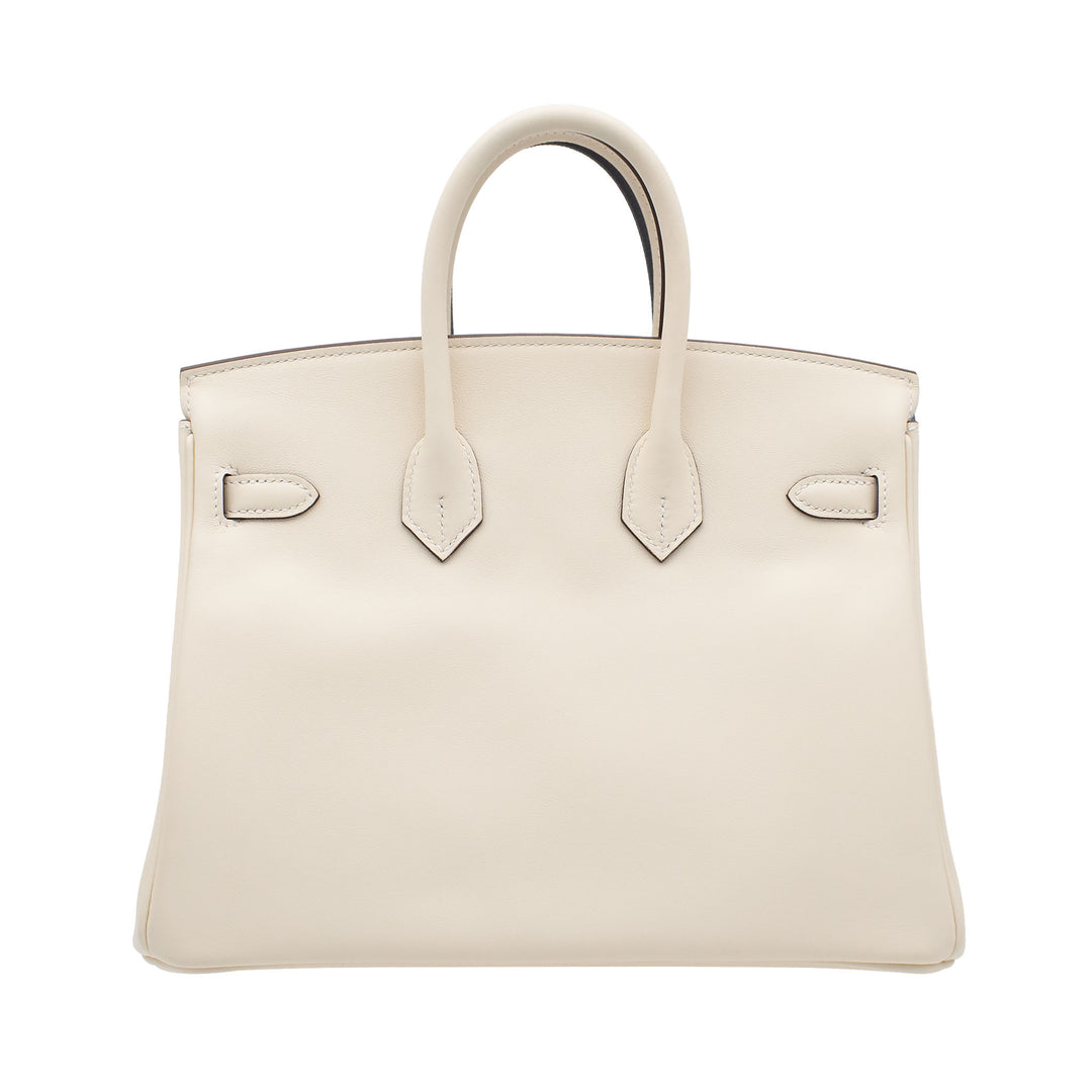 HERMES エルメス バーキン25 ナタ スイフト シルバー金具 G刻印 - GINZA CELIA