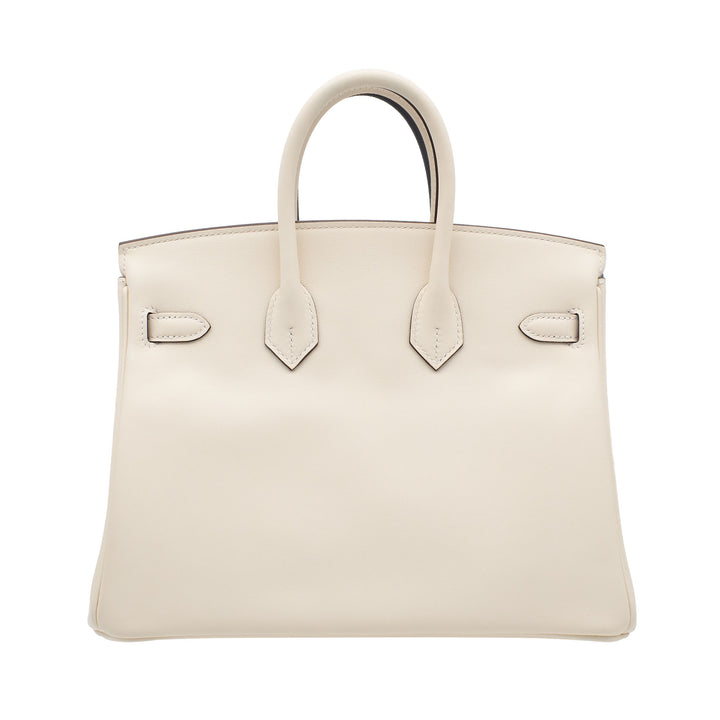 HERMES エルメス バーキン25 ナタ スイフト シルバー金具 G刻印 - GINZA CELIA
