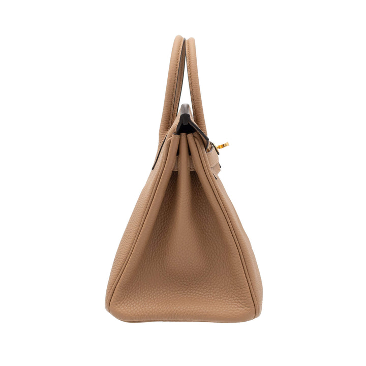 HERMES エルメス バーキン25 エトゥープ トゴ シルバー金具 G刻印 - GINZA CELIA
