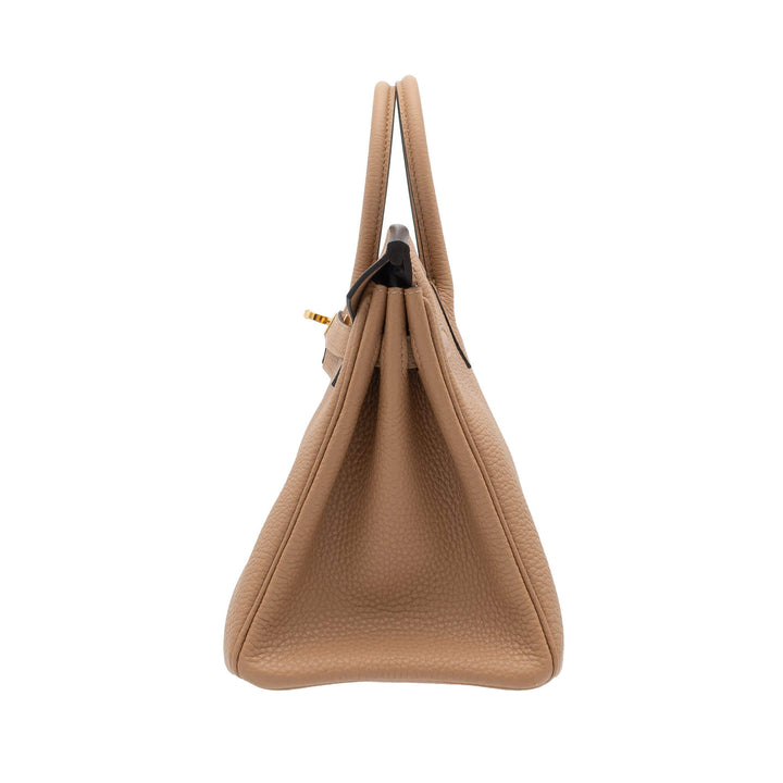 HERMES エルメス バーキン25 エトゥープ トゴ シルバー金具 G刻印 - GINZA CELIA