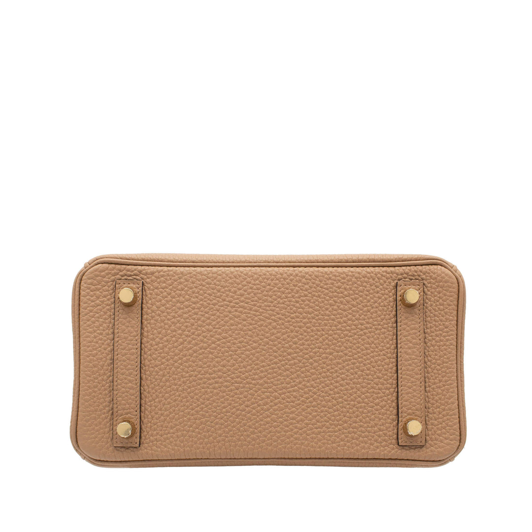 HERMES エルメス バーキン25 エトゥープ トゴ シルバー金具 G刻印 - GINZA CELIA
