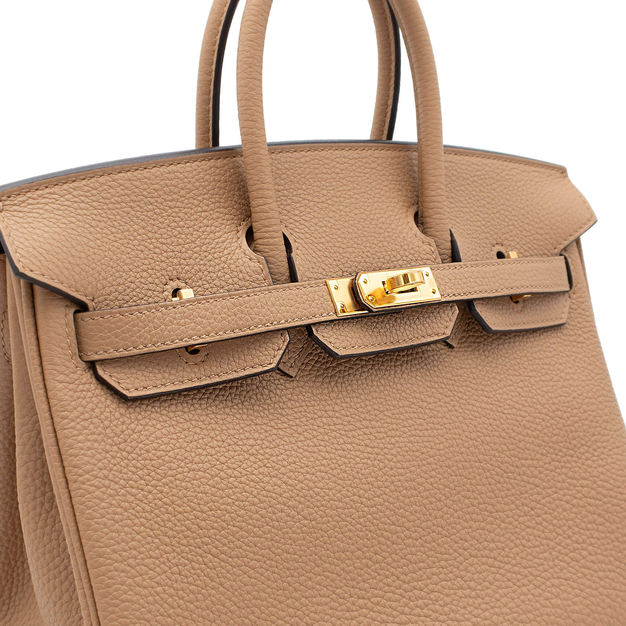 HERMES エルメス バーキン25 チャイ トゴ ゴールド金具 U刻印