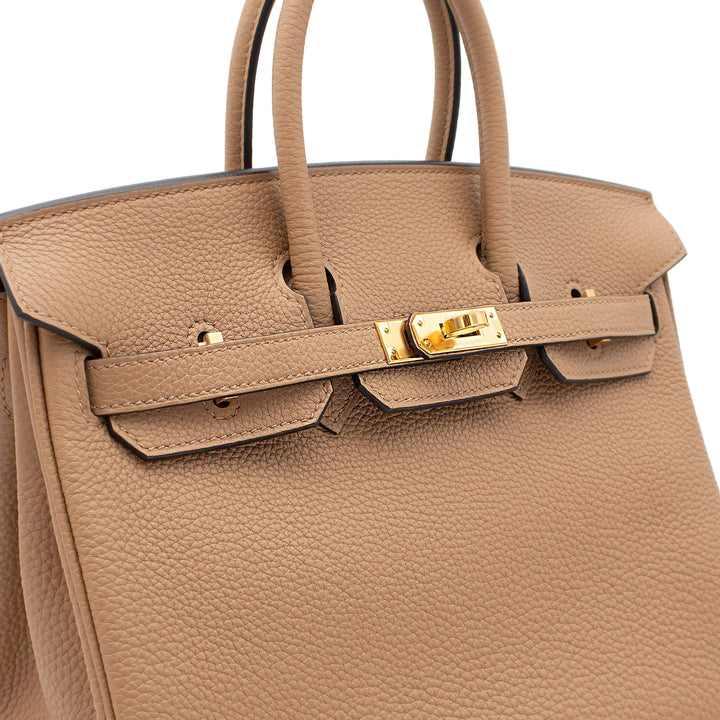 HERMES エルメス バーキン25 エトゥープ トゴ シルバー金具 G刻印 - GINZA CELIA