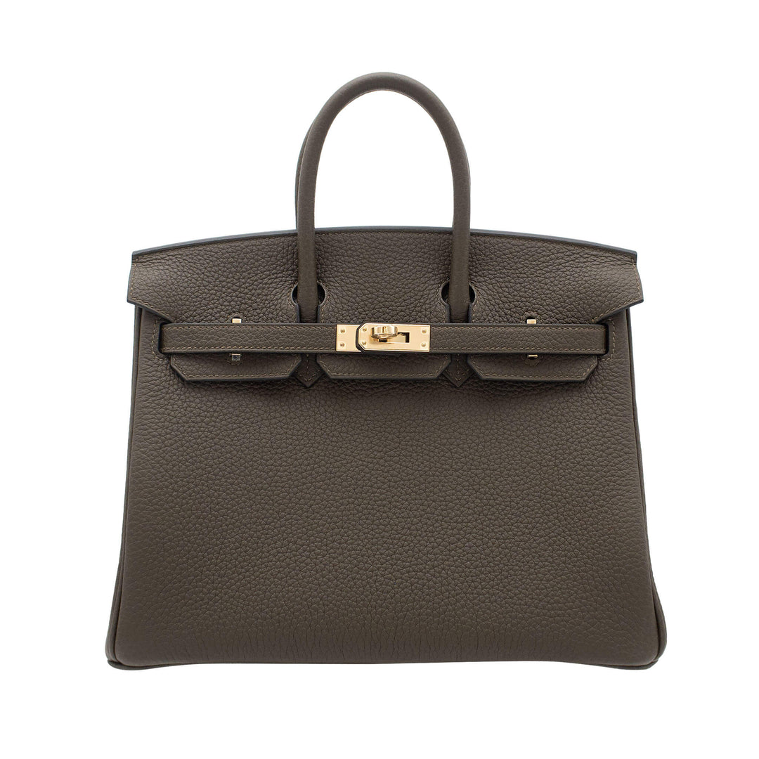 HERMES エルメス バーキン25 ヴェールロデン トゴ シルバー金具 G刻印 - GINZA CELIA