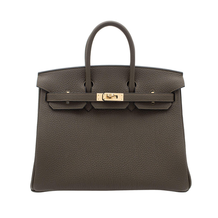 HERMES エルメス バーキン25 ヴェールロデン トゴ シルバー金具 G刻印 - GINZA CELIA