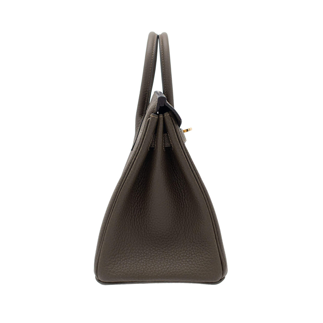 HERMES エルメス バーキン25 ヴェールロデン トゴ シルバー金具 G刻印 - GINZA CELIA