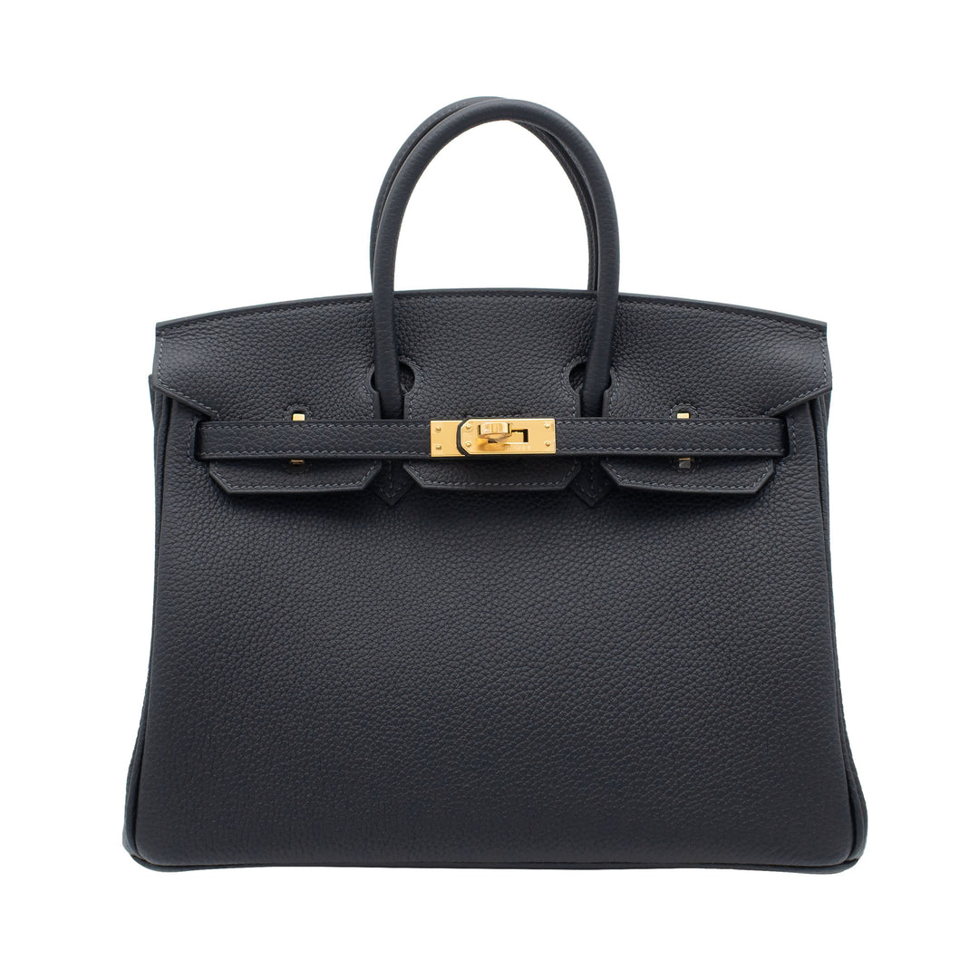 HERMES エルメス バーキン25 キャバン トゴ ゴールド金具 G刻印 - GINZA CELIA