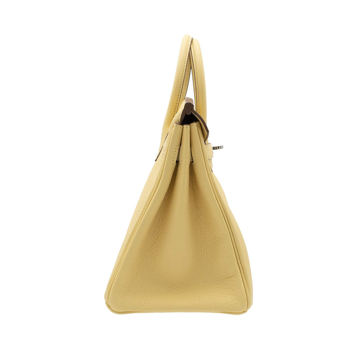 HERMES エルメス バーキン25 ジョーヌプッサン トゴ シルバー金具 G刻印 - GINZA CELIA