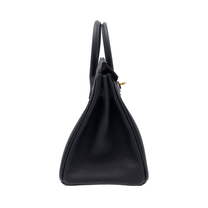 HERMES エルメス バーキン25 キャバン トゴ ゴールド金具 G刻印