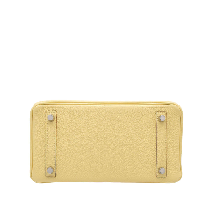 HERMES エルメス バーキン25 ジョーヌプッサン トゴ シルバー金具 G刻印 - GINZA CELIA