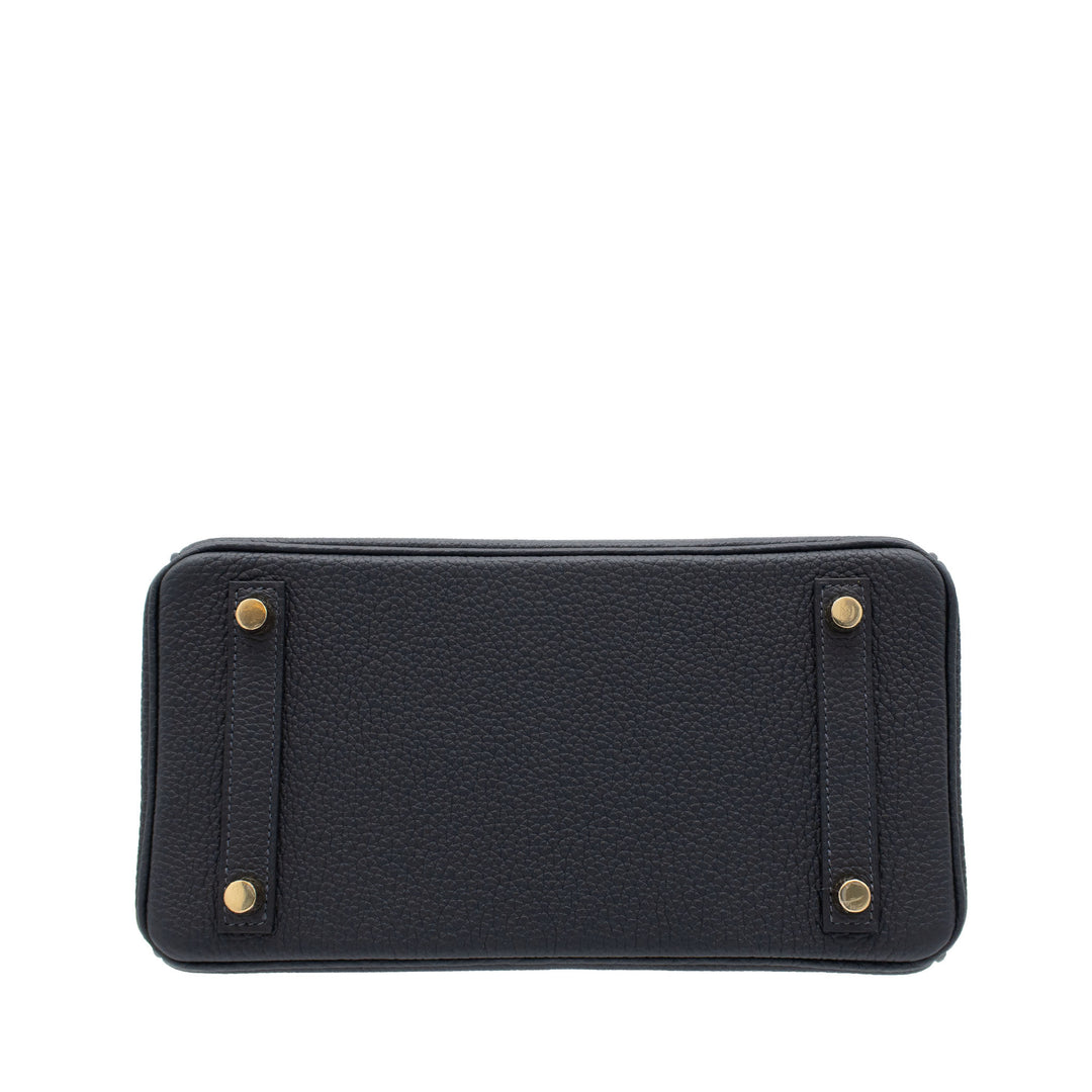 HERMES エルメス バーキン25 キャバン トゴ ゴールド金具 G刻印