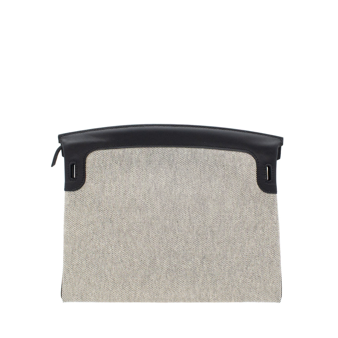 HERMES エルメス バーキン30 3 EN 1 ブラック/エクリュ トゴ/スイフト/トワル ゴールド金具 U刻印 - GINZA CELIA