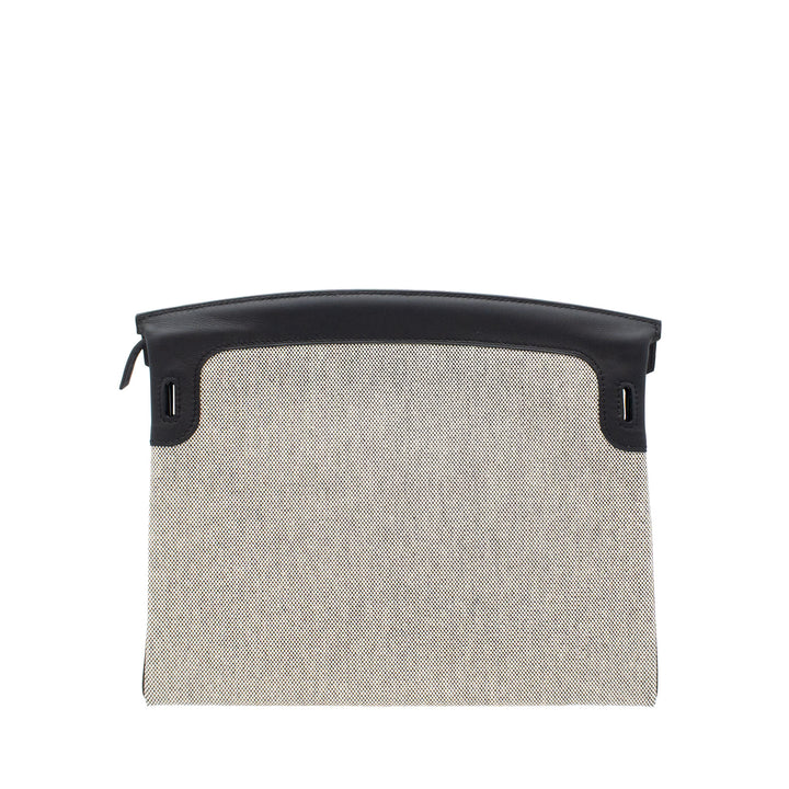 HERMES エルメス バーキン30 3 EN 1 ブラック/エクリュ トゴ/スイフト/トワル ゴールド金具 U刻印 - GINZA CELIA
