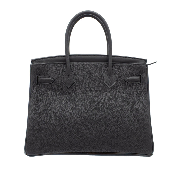 HERMES エルメス バーキン30 3 EN 1 ブラック/エクリュ トゴ/スイフト/トワル ゴールド金具 U刻印 - GINZA CELIA