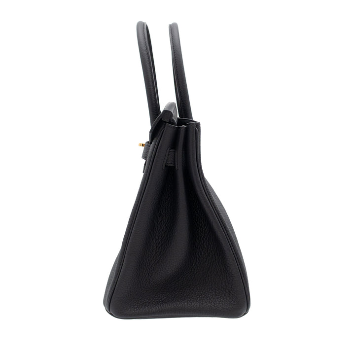 HERMES エルメス バーキン30 3 EN 1 ブラック/エクリュ トゴ/スイフト/トワル ゴールド金具 U刻印 - GINZA CELIA
