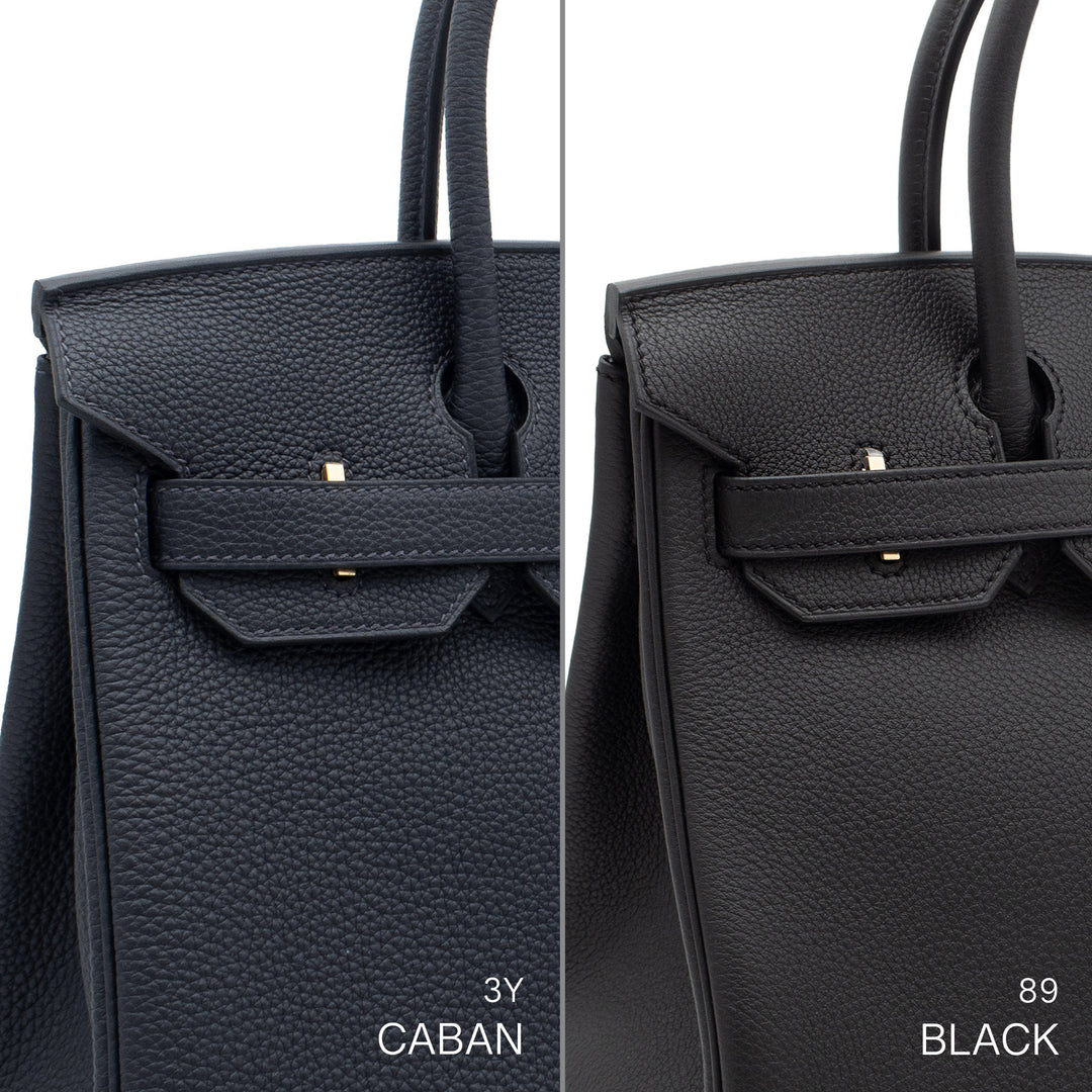 HERMÈS Birkin 30 Caban Togo Gold Hardware (GHW) Stamp G