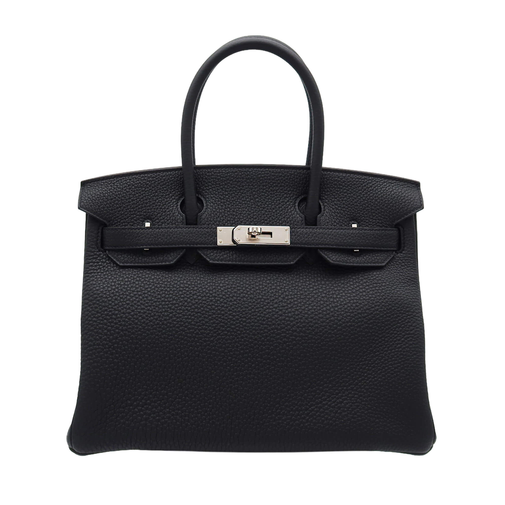 HERMES エルメス バーキン30 ブラック トゴ シルバー金具 Z刻印