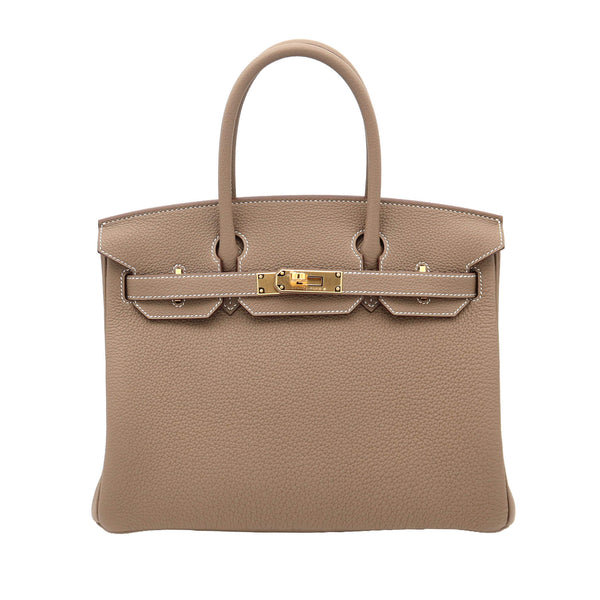 【即購入禁止】HERMES バーキン30 エトゥープ　金具ゴールド　トゴ hermes-ginzacelia-