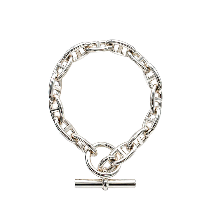HERMÈS 愛馬仕 手鍊 Chaine d'Ancre GM 14節 銀
