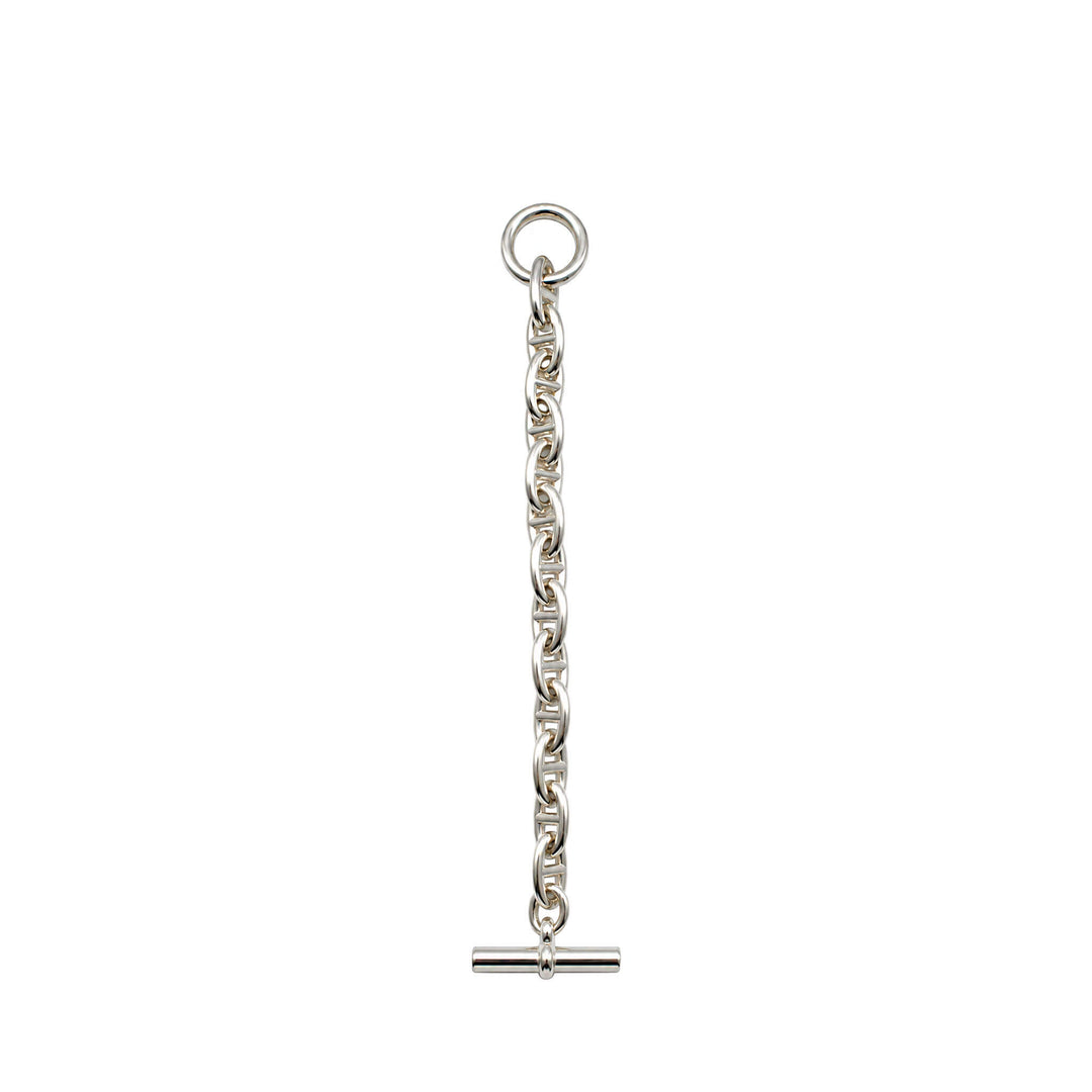 HERMÈS 愛馬仕 Chaine d'Ancre 手鍊 GM 13鏈節 銀色