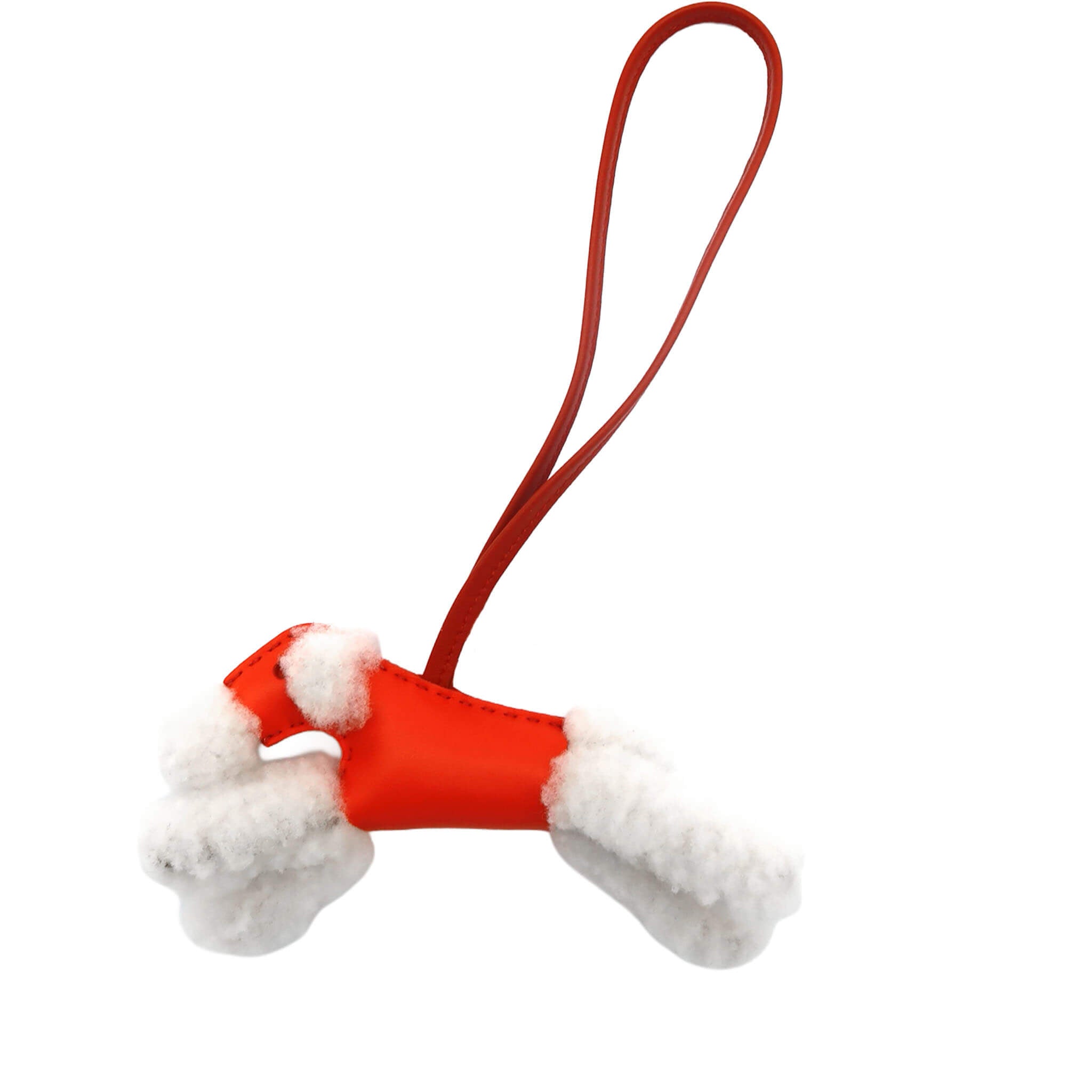 HERMES エルメス チャーム バディ オレンジポピー ポルナリン