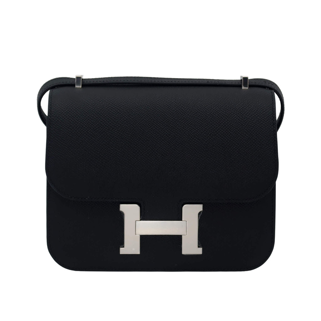 HERMES エルメス コンスタンス19 ミロワール ブラック エプソン