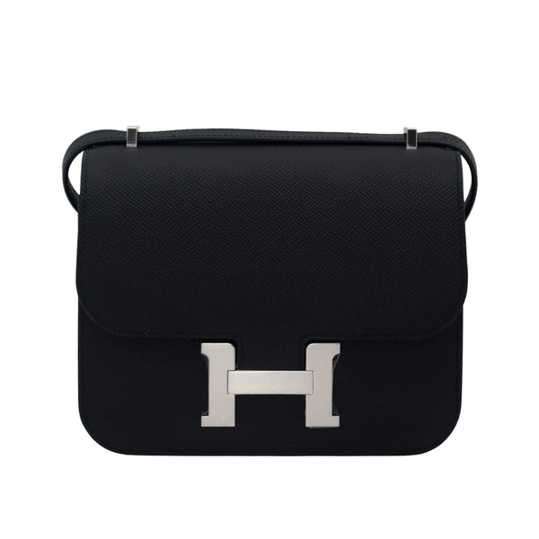 HERMES エルメス コンスタンスミニ ミロワール ブラック エプソン