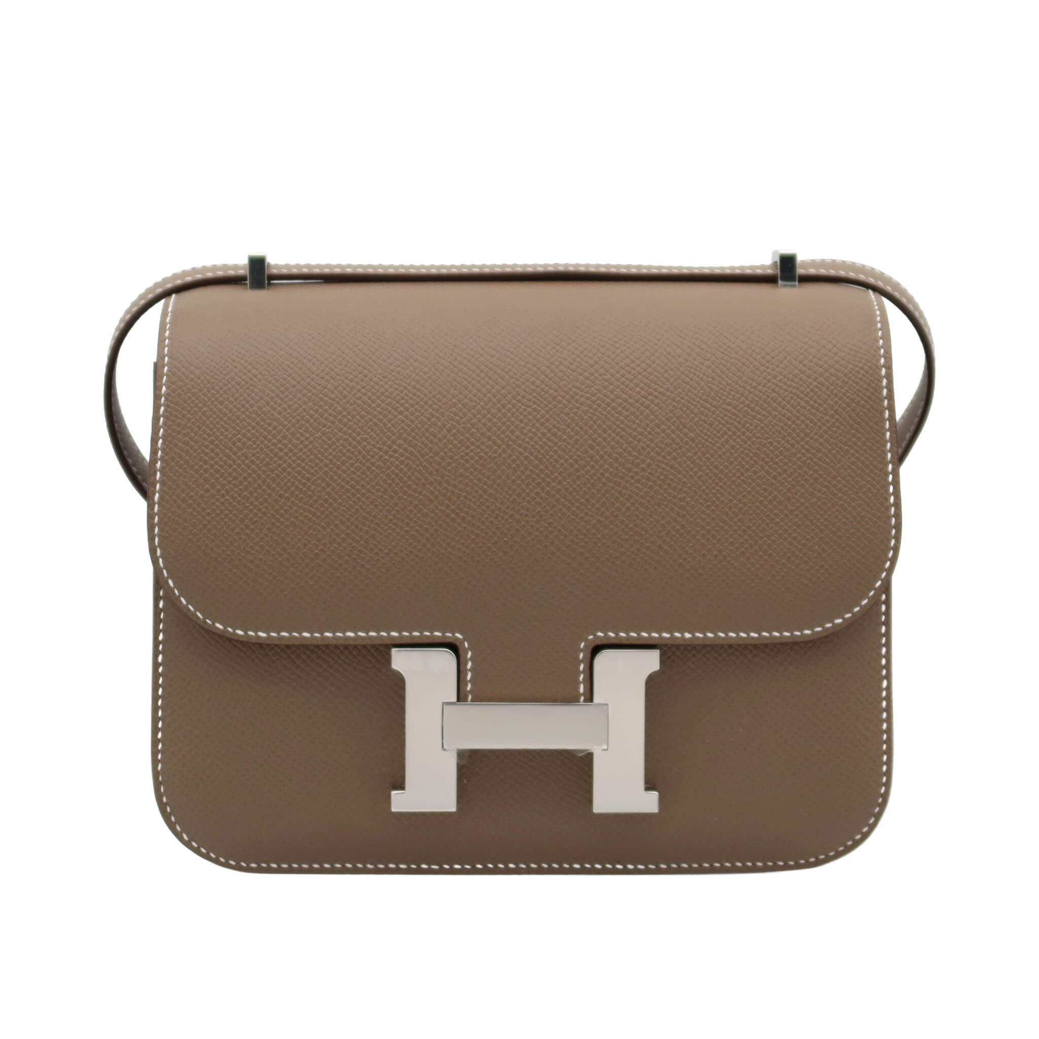 HERMES エルメス コンスタンス 19 エトゥープ エプソン シルバー金具 G