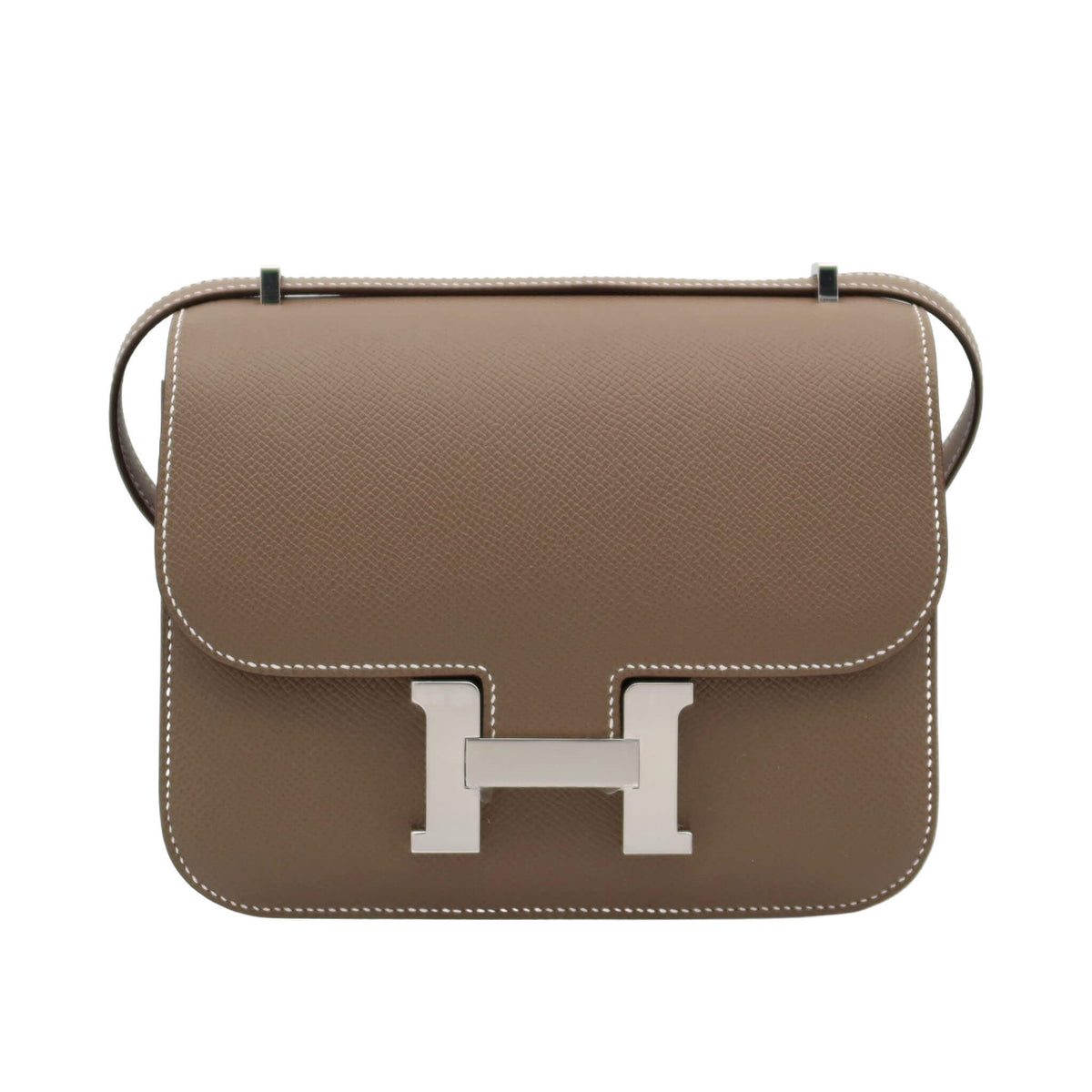 HERMES エルメス コンスタンス 19 エトゥープ エプソン シルバー金具 G 