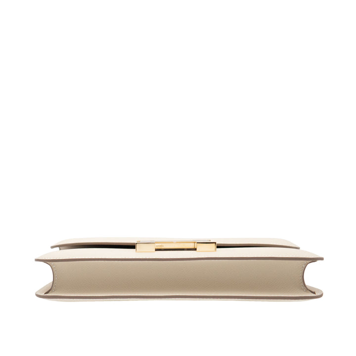 HERMES エルメス コンスタンス エラン クレ エプソン シャンパンゴールド金具 K刻印 - GINZA CELIA