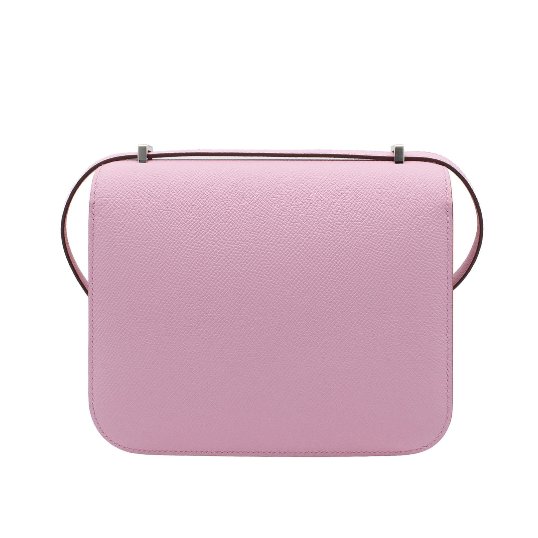 HERMES エルメス コンスタンス ミニ ミロワール モーヴシルベスト エプソン シルバー金具 K刻印