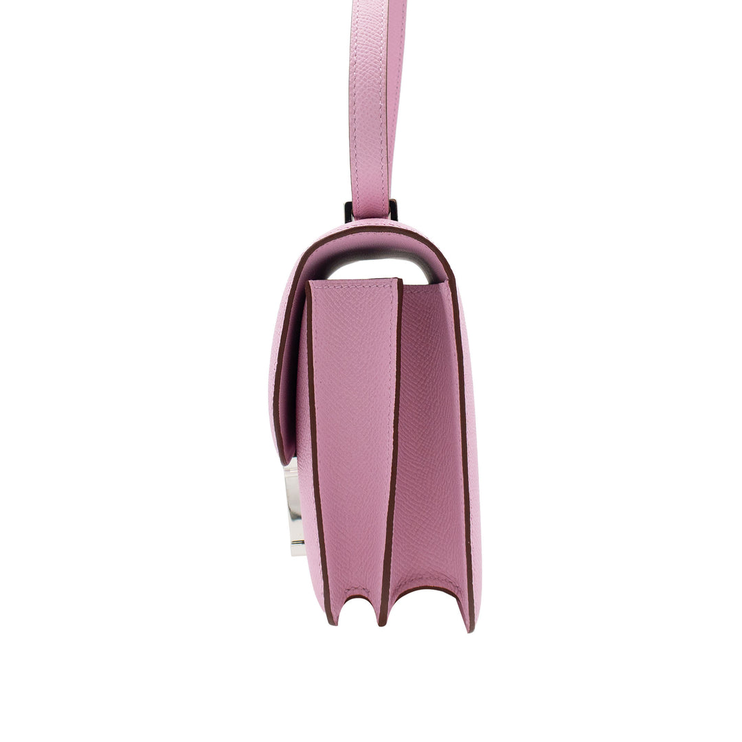 HERMES エルメス コンスタンス ミニ ミロワール モーヴシルベスト エプソン シルバー金具 K刻印