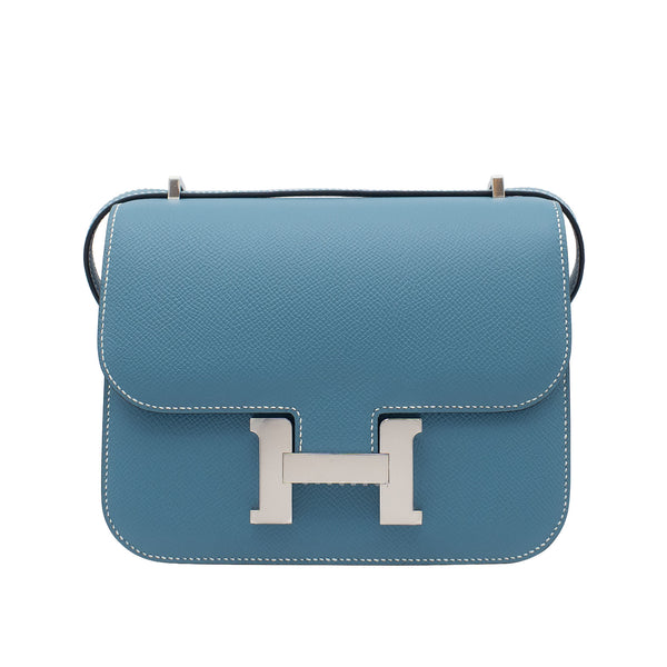 HERMES エルメス コンスタンスミニ ニューブルージーン エプソン