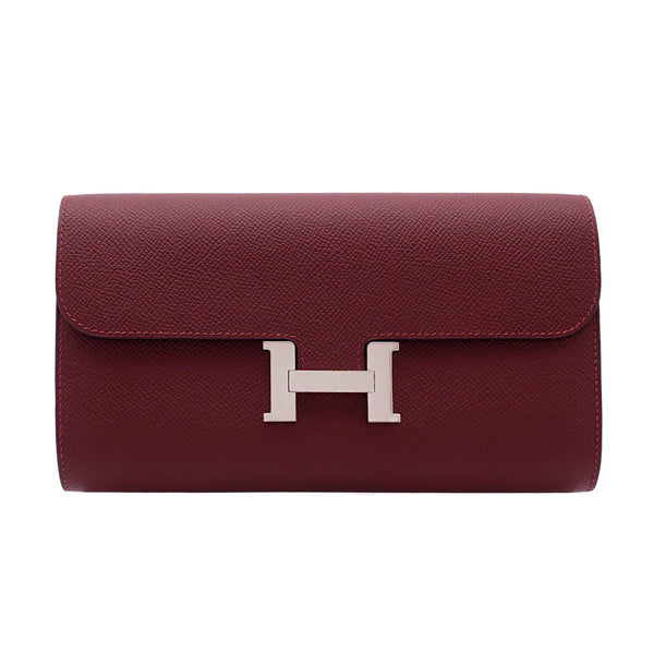 極美品✨️HERMES／エルメス エブリン1PM ヴォーシャモニールージュアッシュ HERMES エルメス コンスタンス トゥーゴー ルージュアッシュ エプソン