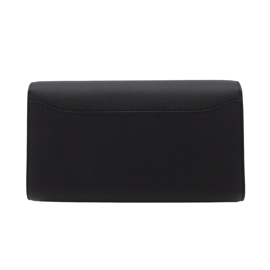 HERMÈS Constance Togo Black Epsom Palladium Hardware (PHW) Stempel G