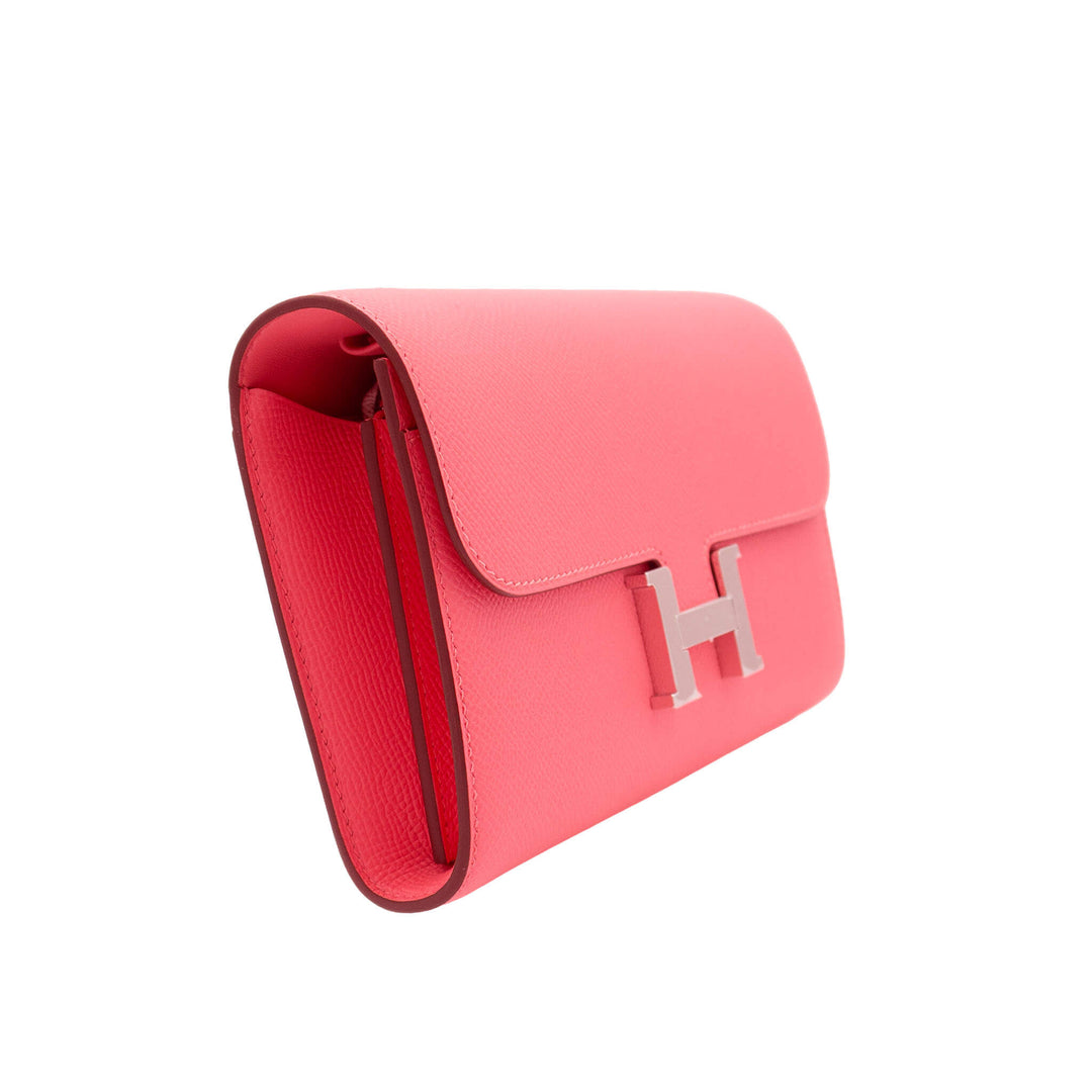 HERMES エルメス コンスタンス トゥーゴー ローズアザレ エプソン シルバー金具 G刻印 - GINZA CELIA