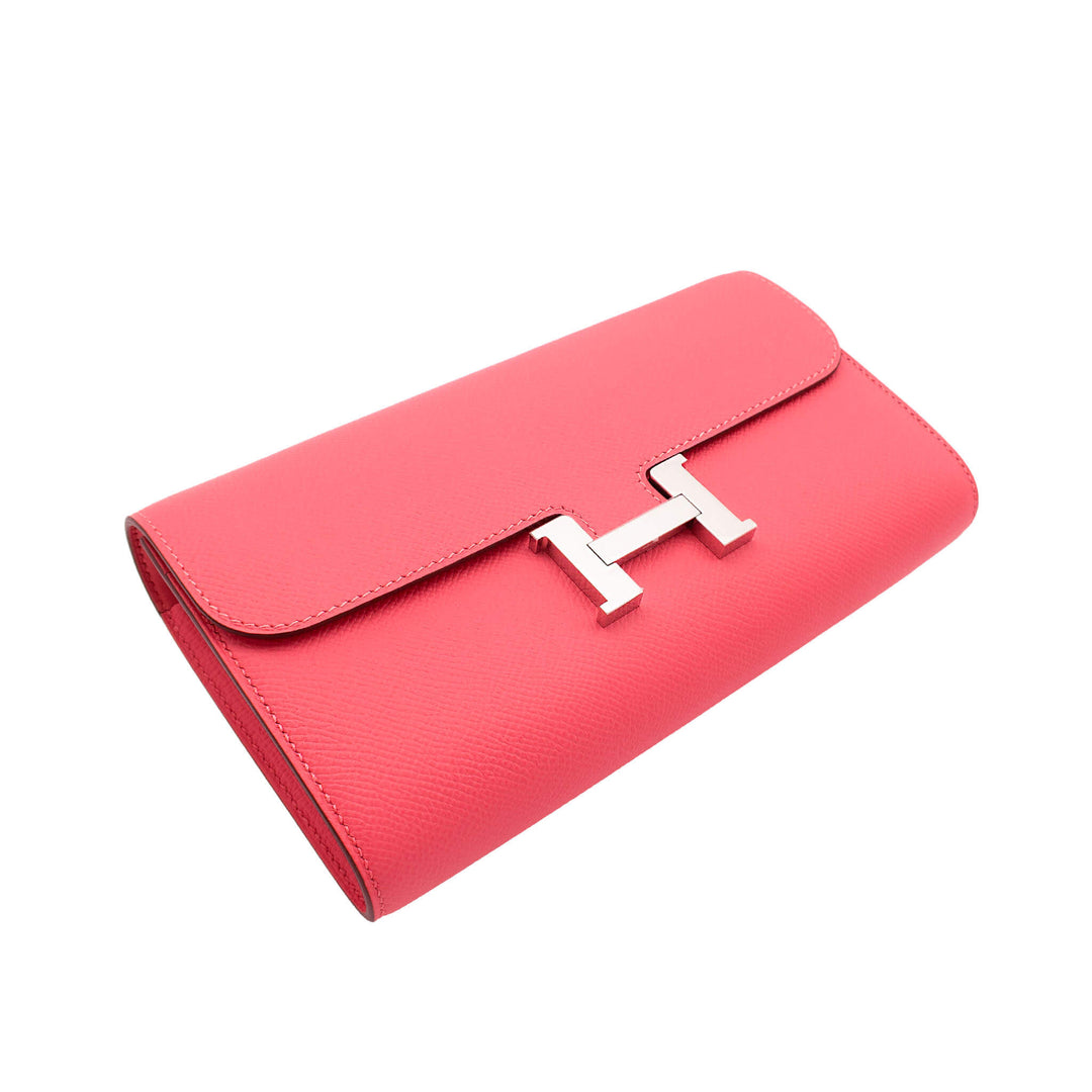 HERMES エルメス コンスタンス トゥーゴー ローズアザレ エプソン シルバー金具 G刻印 - GINZA CELIA