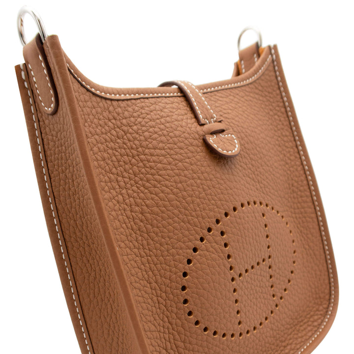 HERMES エルメス エブリンTPM ゴールド トリヨンクレマンス シルバー金具 K刻印
