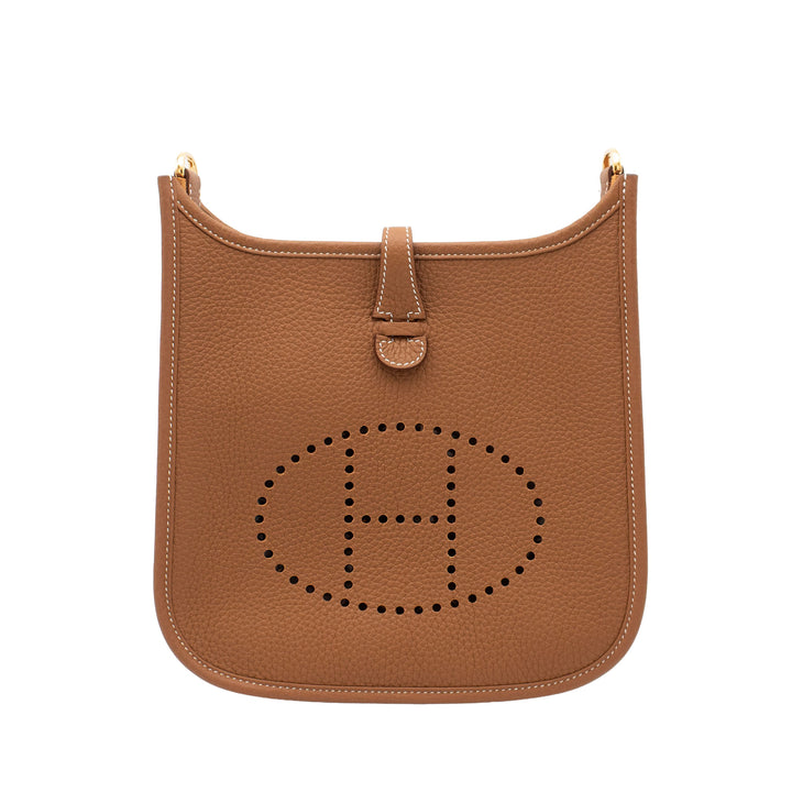 HERMES エルメス エブリン23 ゴールド トリヨンクレマンス ゴールド金具 G刻印 - GINZA CELIA