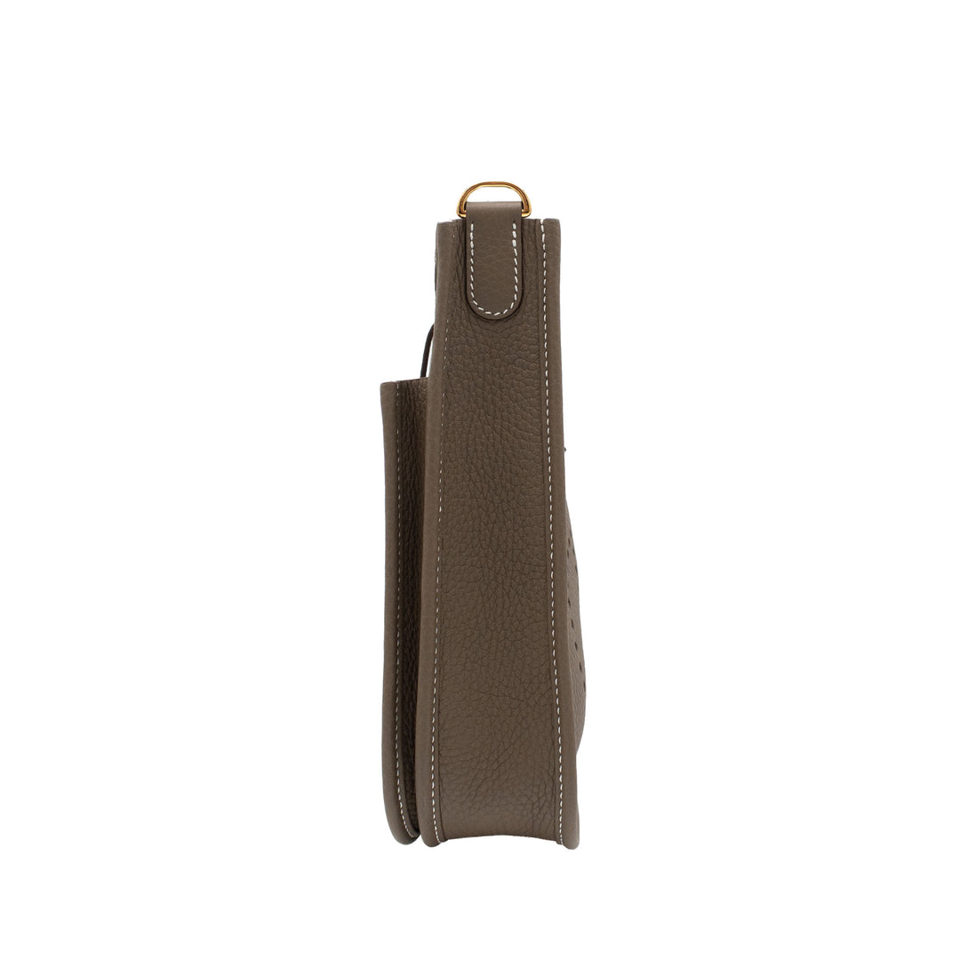HERMÈS 愛馬仕 Evelyne 23 大象灰 TC皮 金釦 G刻