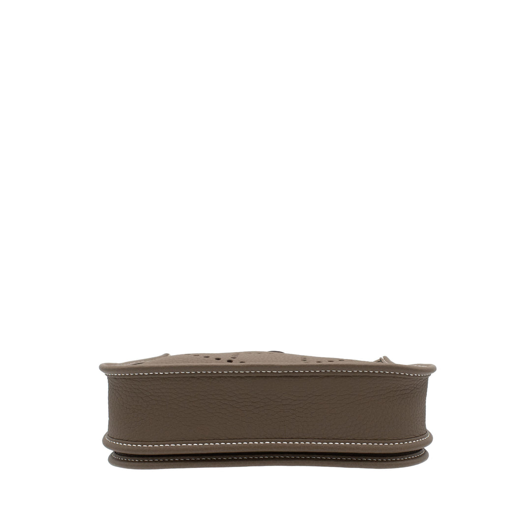 HERMÈS 愛馬仕 Evelyne 23 大象灰 TC皮 金釦 G刻