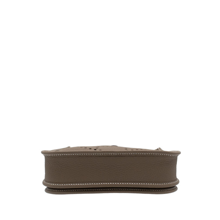 HERMÈS 愛馬仕 Evelyne 23 大象灰 TC皮 金釦 G刻