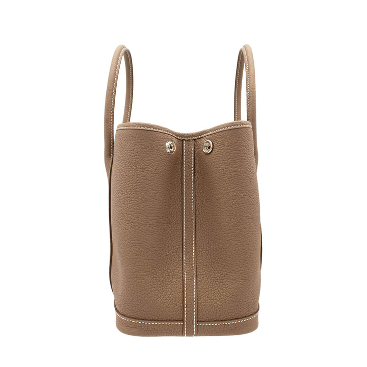 HERMES エルメス ガーデンパーティ TPM エトゥープ ネゴンダ シルバー金具 G刻印
