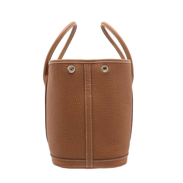 HERMES エルメス ガーデンパーティ TPM ゴールド ネゴンダ シルバー金具 W刻印 - GINZA CELIA