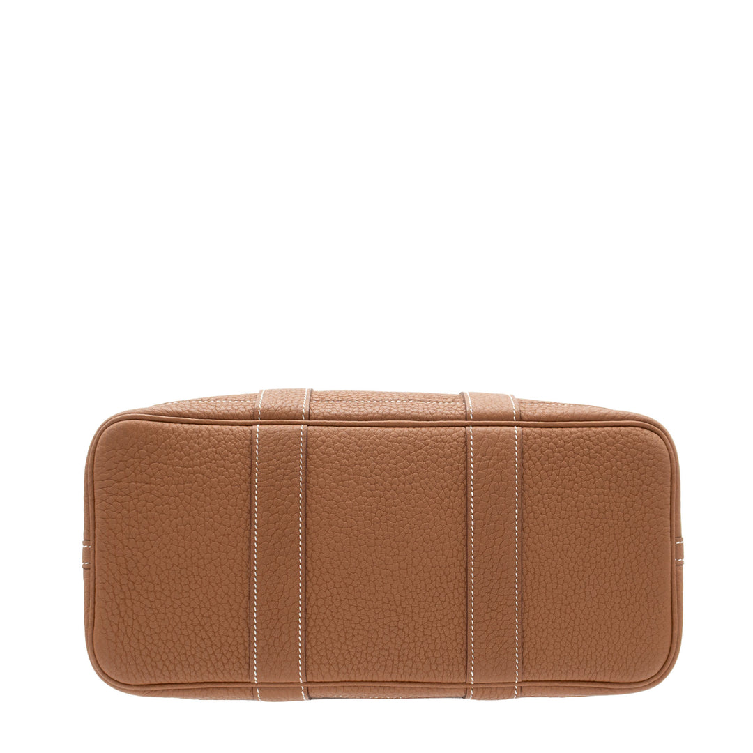 HERMES エルメス ガーデンパーティ TPM ゴールド ネゴンダ シルバー金具 W刻印 - GINZA CELIA