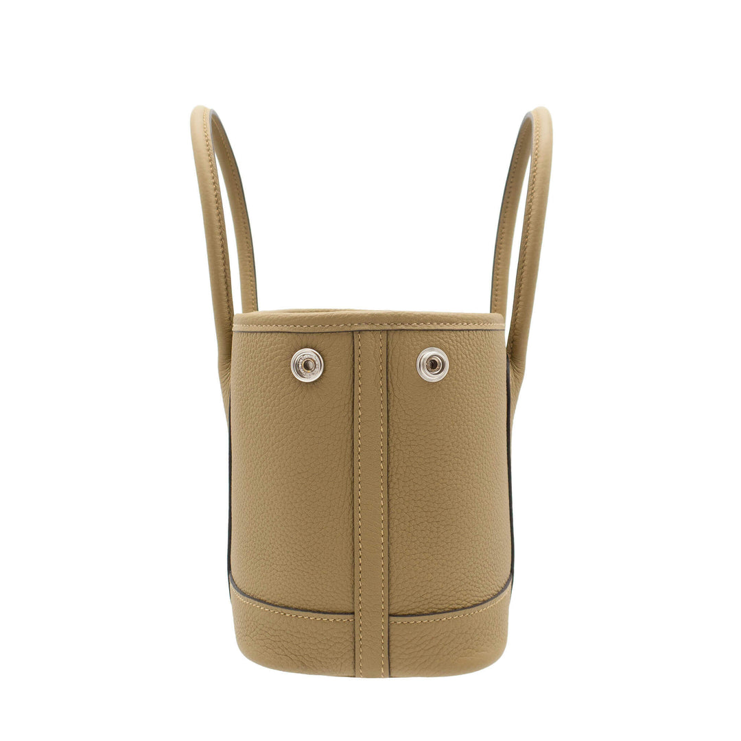 HERMES エルメス ガーデンパーティ ネオ デュンヌ トゴ シルバー金具 G刻印 - GINZA CELIA