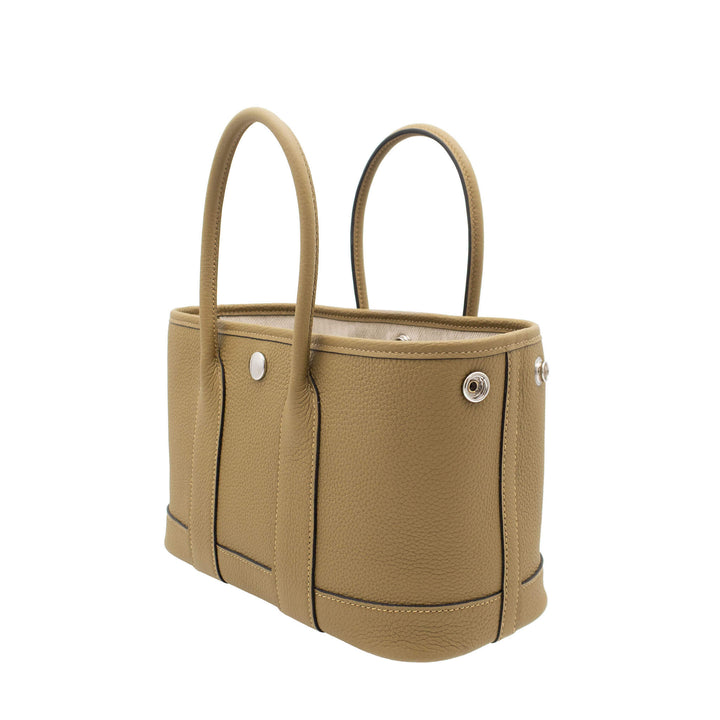 HERMES エルメス ガーデンパーティ ネオ デュンヌ トゴ シルバー金具 G刻印 - GINZA CELIA