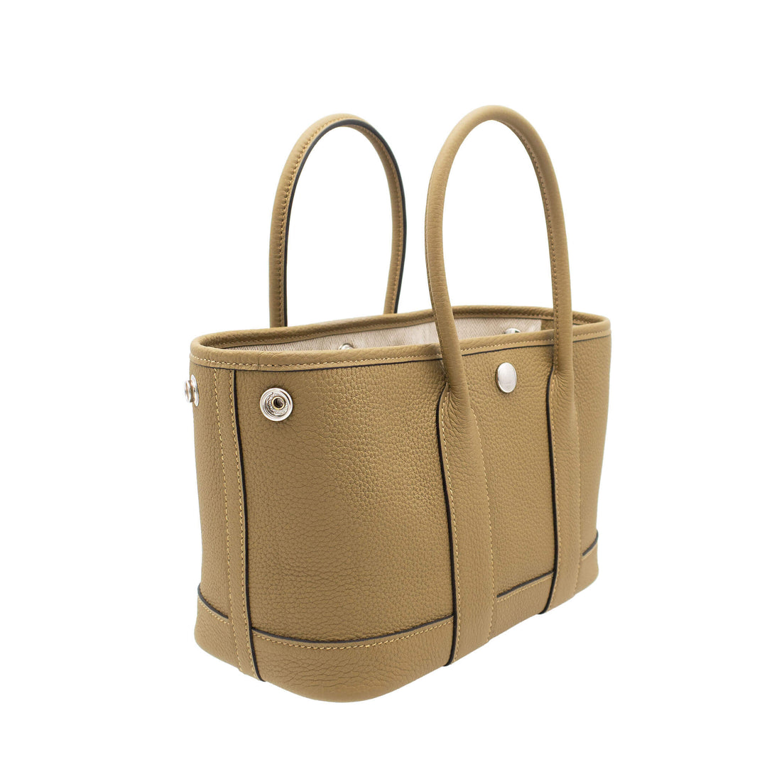 HERMES エルメス ガーデンパーティ ネオ デュンヌ トゴ シルバー金具 G刻印 - GINZA CELIA